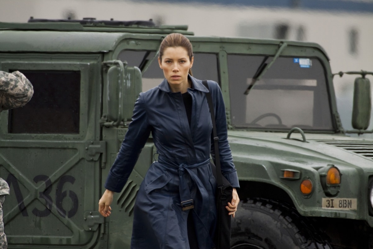 Jessica Biel as Charissa Sosa in the 2010 American action thriller film The A-Team