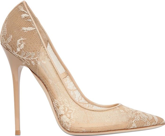 Jimmy Choo "Anouk" Lace Pump