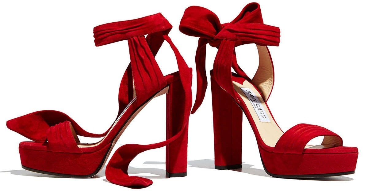 Share more than 80 jimmy choo red sandals super hot - dedaotaonec