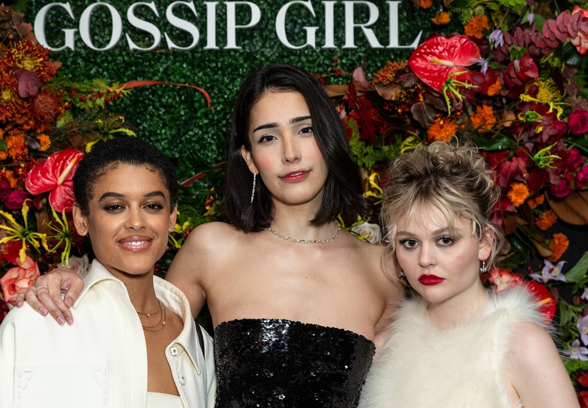 Jordan Alexander, Zion Moreno and Emily Alyn Lind star in HBO Max's "Gossip Girl," the standalone sequel to The CW television series of the same name