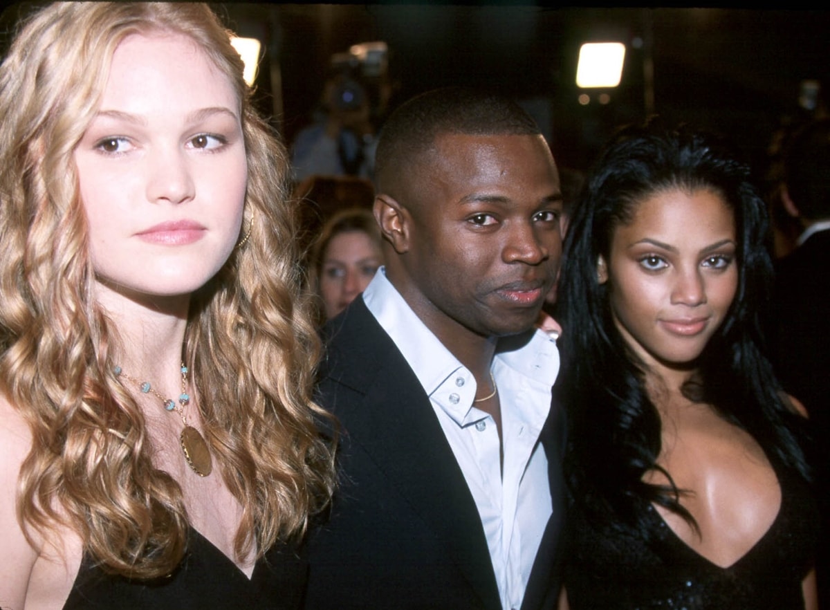 Julia Stiles, Sean Patrick Thomas, and Bianca Lawson at the premiere of "Save The Last Dance"
