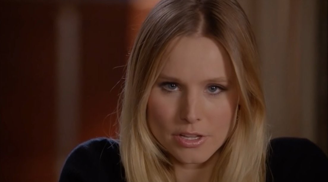 Kristen Bell voiced "Gossip Girl" in the infamous The CW TV show and even made a cameo in the series finale