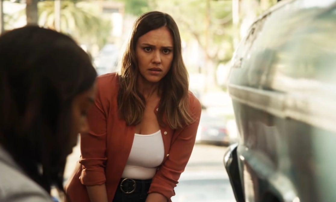 Jessica Alba as Detective Nancy McKenna in the American comedy action crime television series L.A.'s Finest