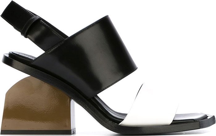 Marni Colorblock Slingback Sandals