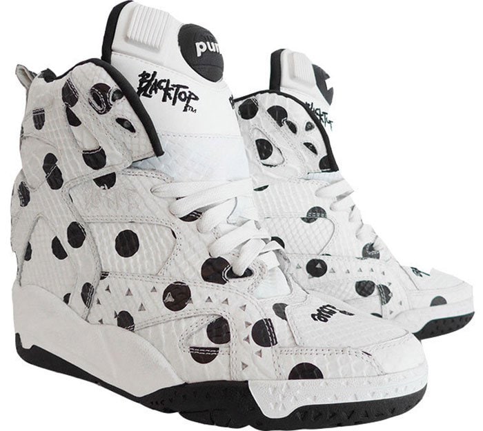 Melody Ehsani x Reebok Polka-Dot Blacktop Pumps