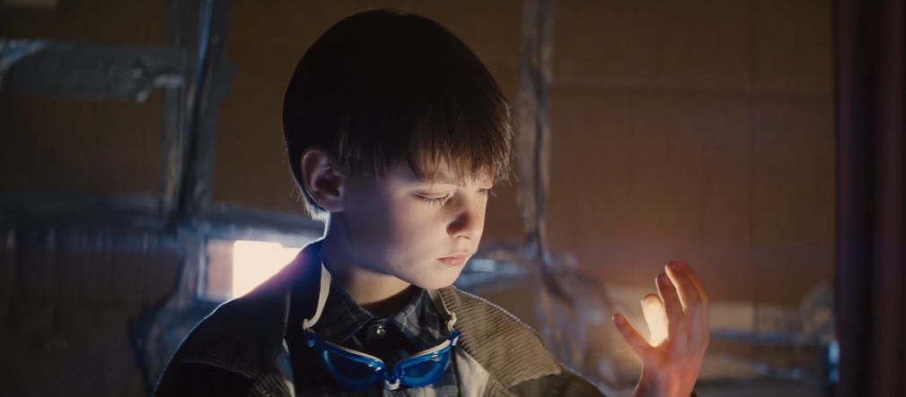 Jaeden Martell portrays 8-year-old Alton Meyer, a boy with special powers, in Midnight Special
