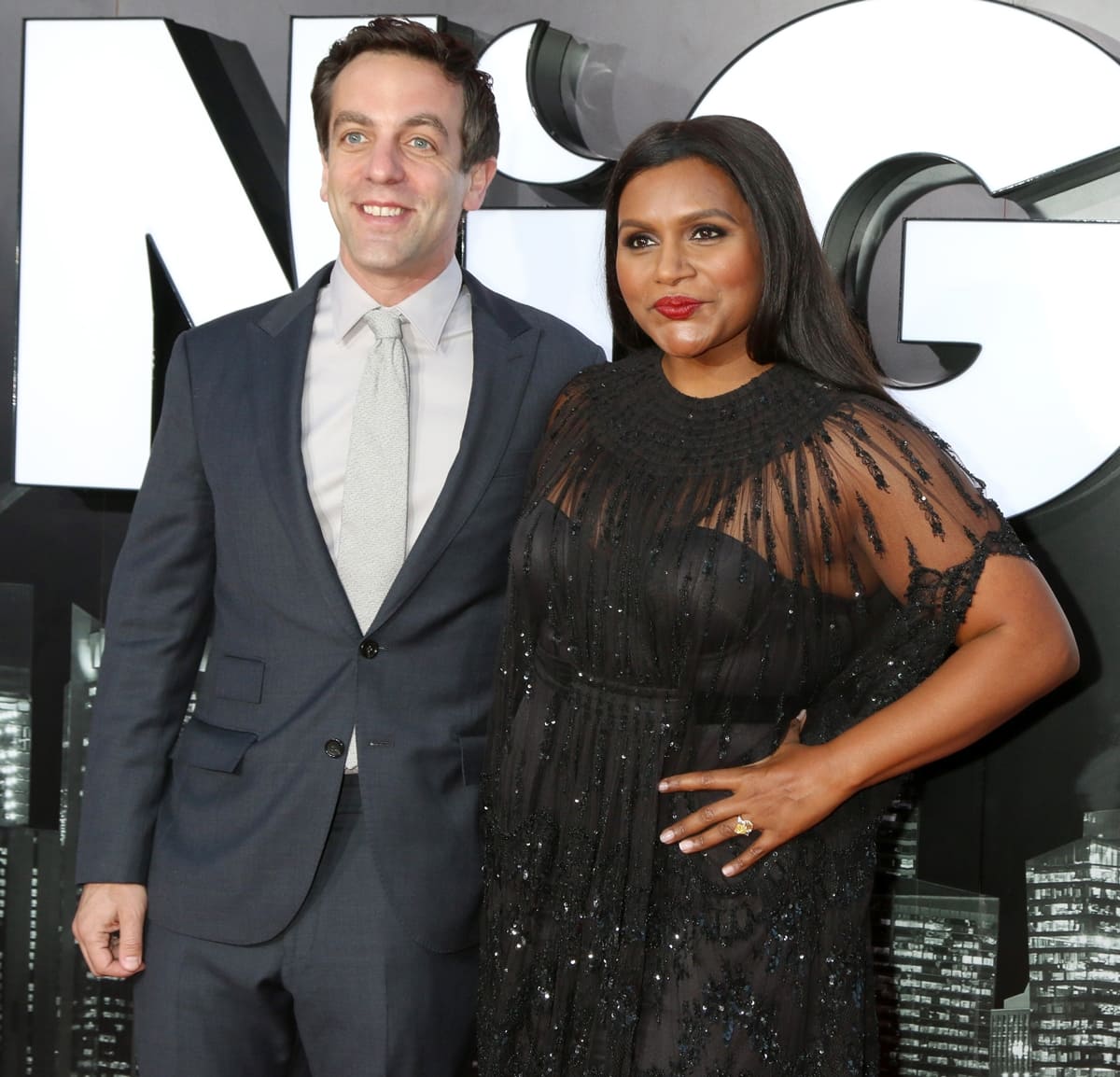 Mindy Kaling and B. J. Novak are good friends and are frequently seen together at red carpet events