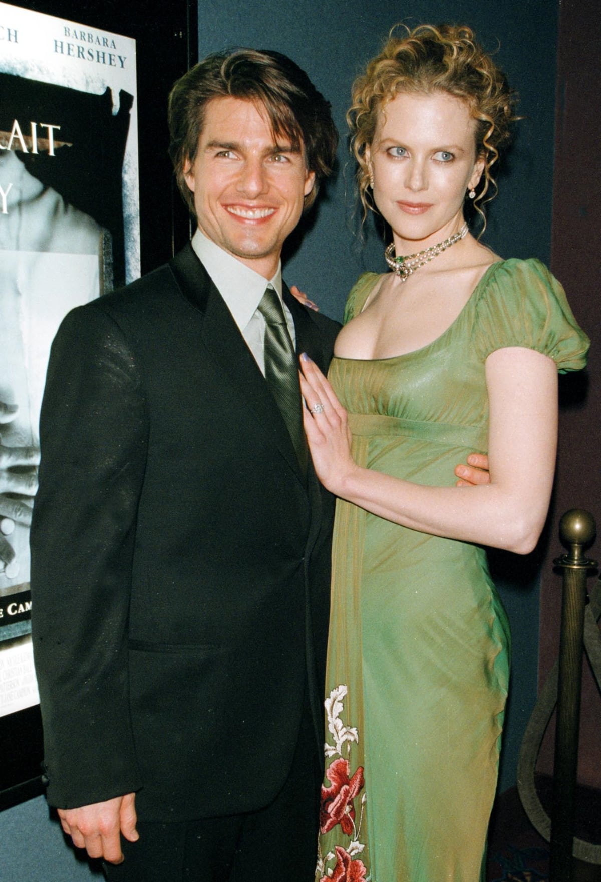 Nicole Kidman doesn't like being asked questions about her failed marriage to Tom Cruise