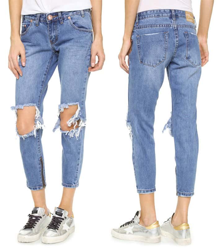 One Teaspoon Pacifica Freebird Jeans