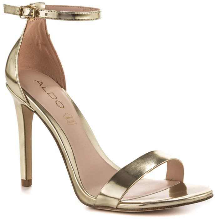 Aldo Paules Dress Heels Gold