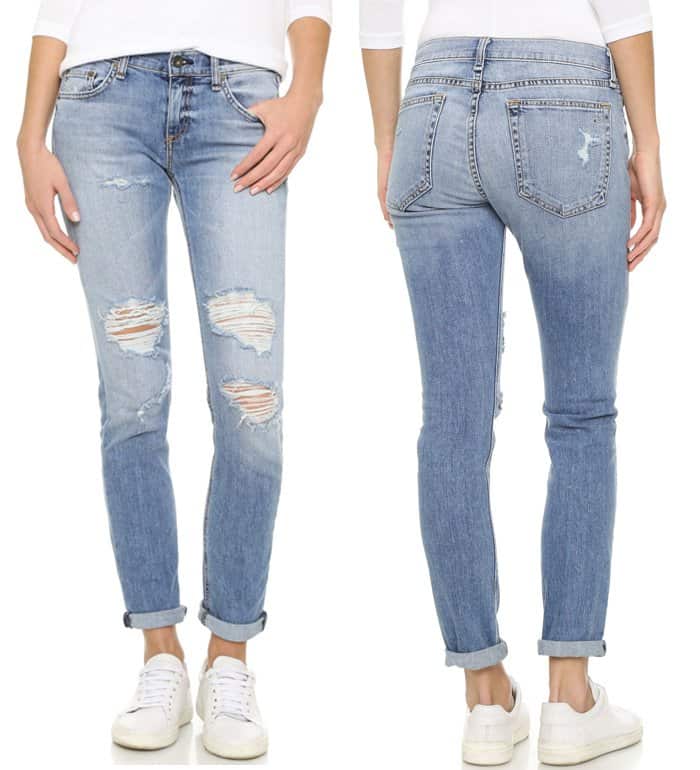 Rag & Bone JEAN Slim Fit Boyfriend Jeans