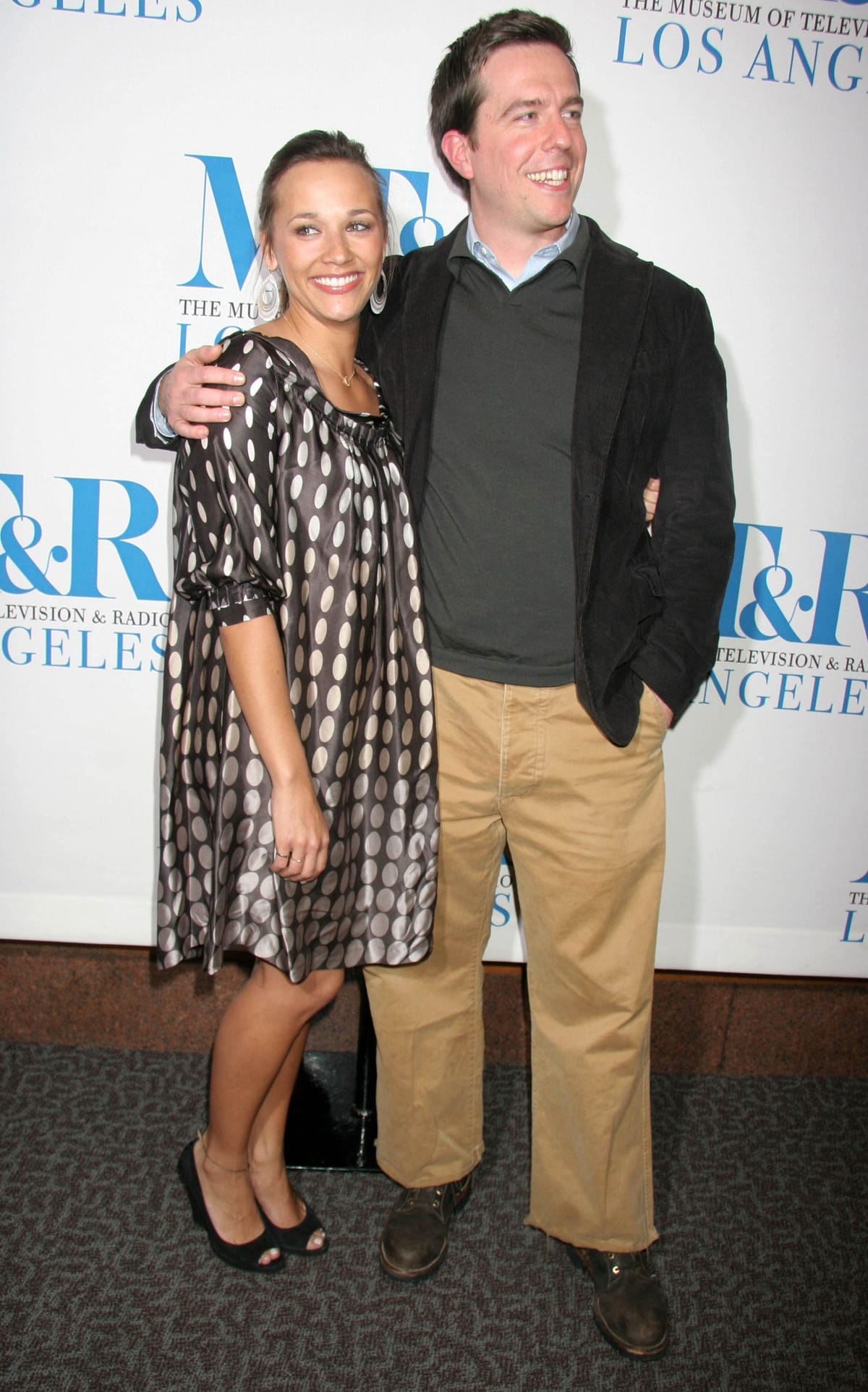 Rashida Jones and her co-star Ed Helms during The 24th Annual William S. Paley Television Festival - An Evening with "The Office"