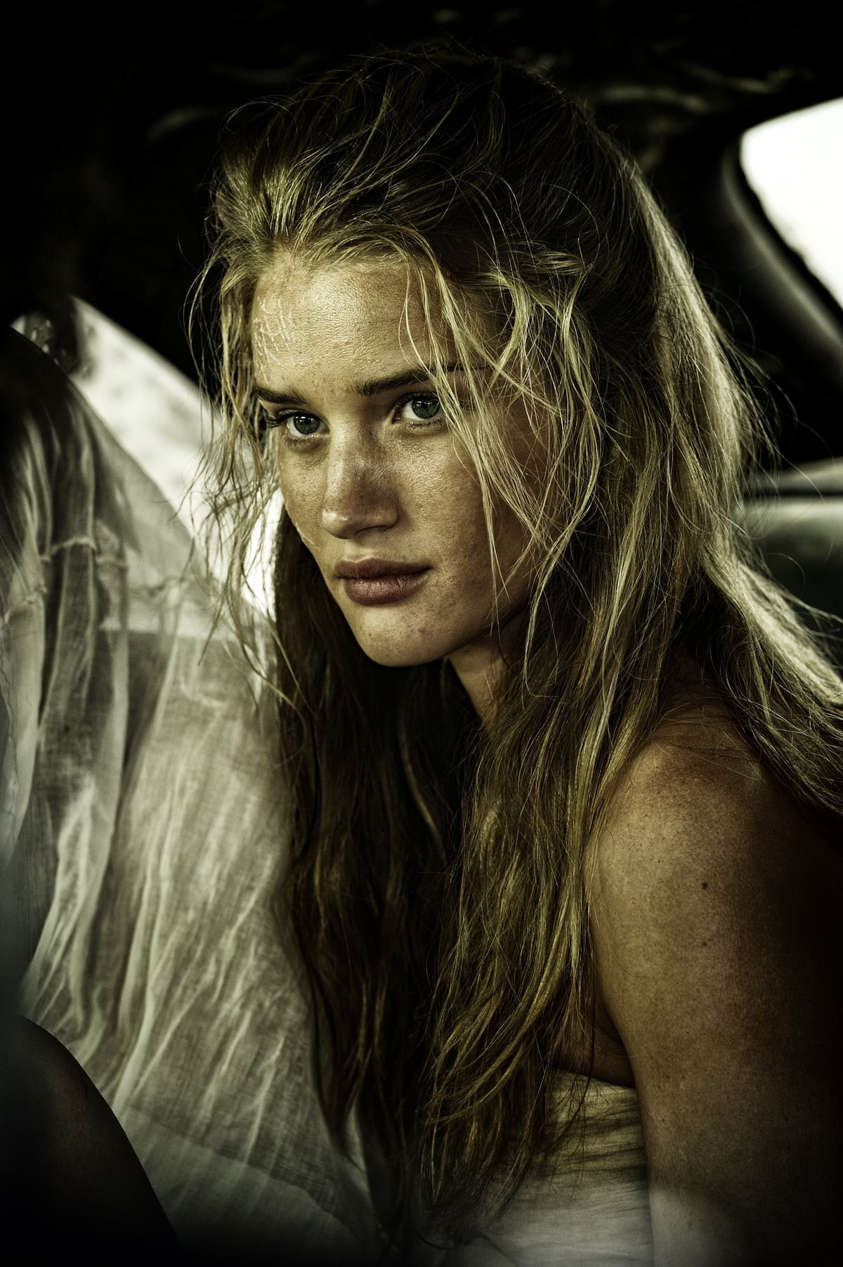 Rosie Huntington-Whiteley portrayed The Splendid Angharad in the 2015 film Mad Max: Fury Road