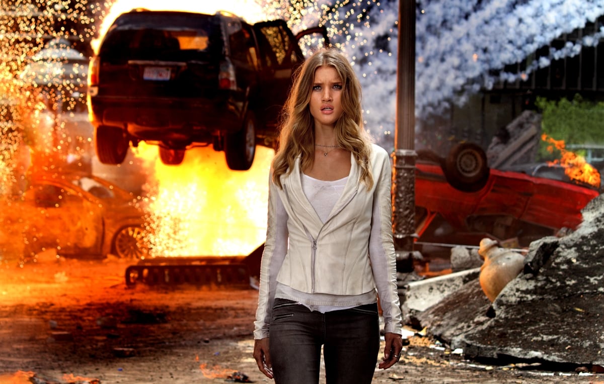 Rosie Huntington-Whiteley portrayed Carly Spencer in the 2011 film Transformers: Dark of the Moon