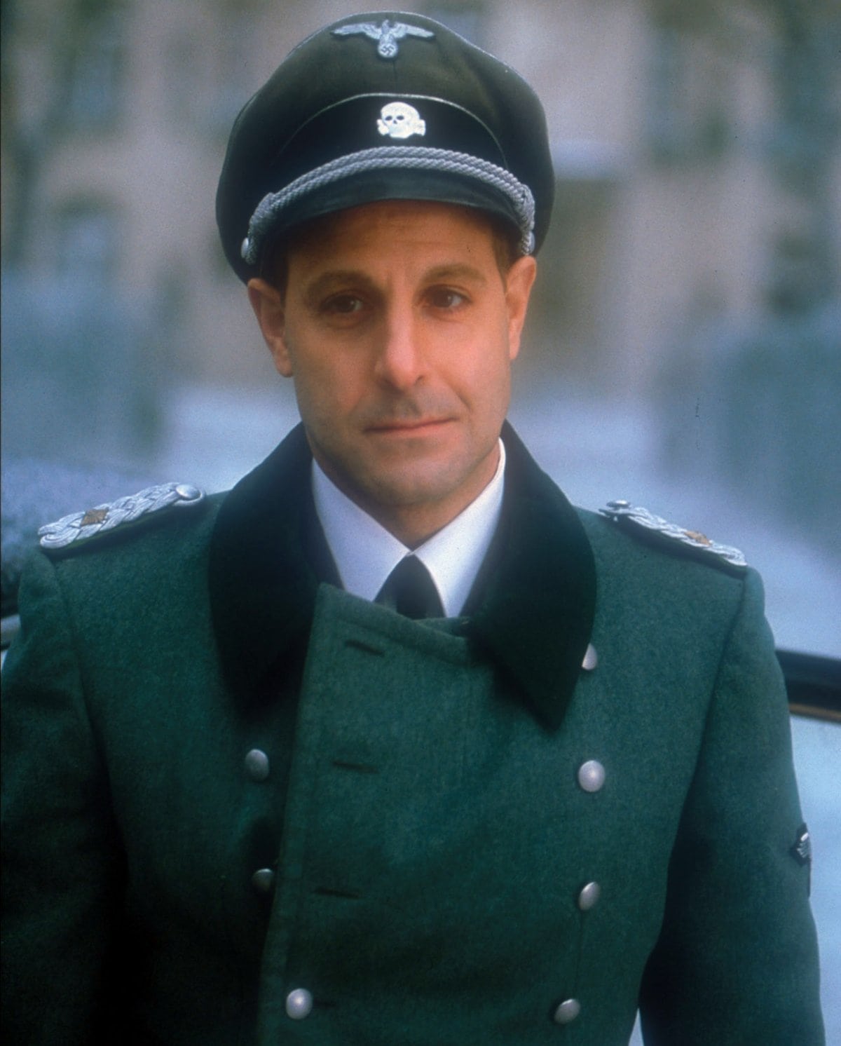Stanley Tucci as Adolf Eichmann in the 2001 British-American made-for-television war film "Conspiracy"
