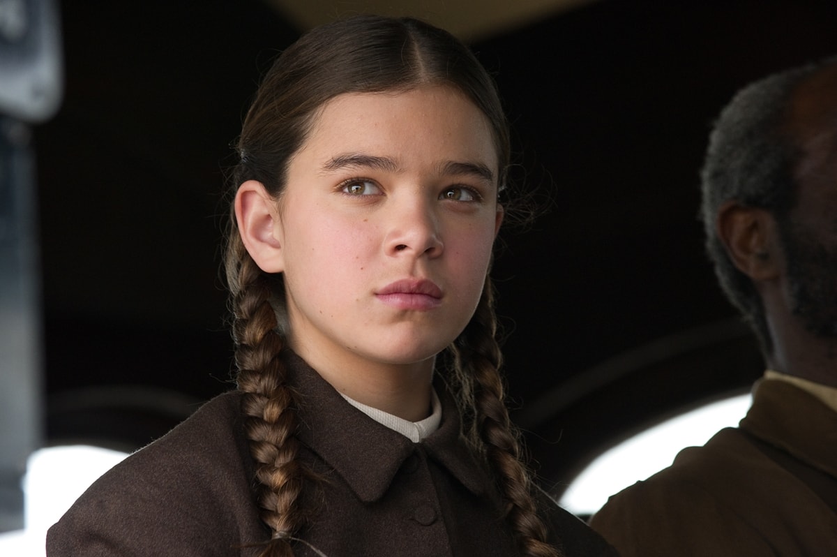 Hailee Steinfeld was chosen for the role of Mattie Ross in "True Grit" when she was 13