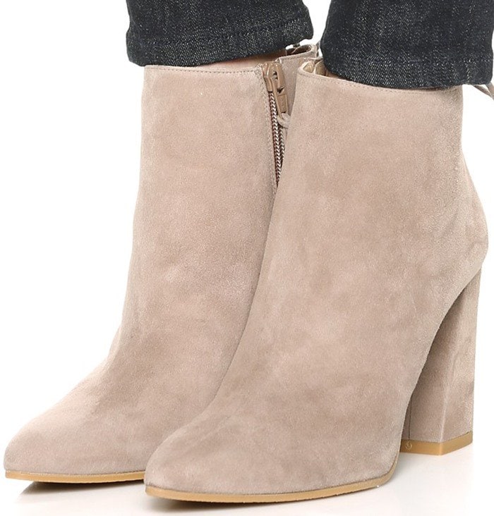 Stuart Weitzman Grandiose Booties in Haze