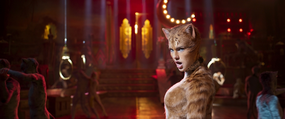 Taylor Swift as Bombalurina in the 2019 musical fantasy film Cats