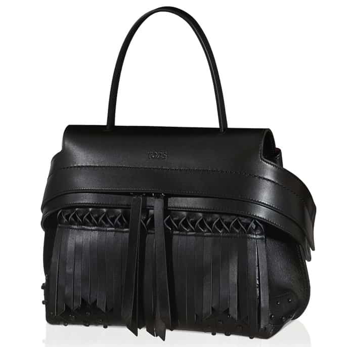 Tod's Micro Wave Bag Fringe