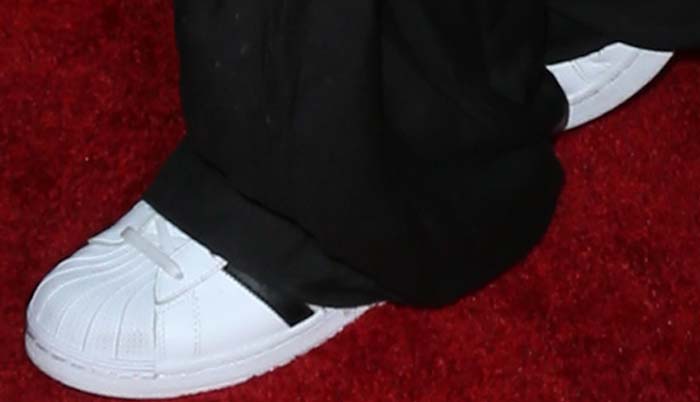 Vanessa Hudgens wears original Adidas sneakers on the red carpet
