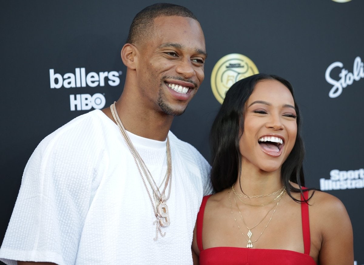 Victor Cruz and Karrueche Tran split in early 2021 after dating for three years