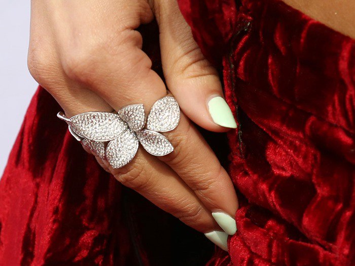 Zendaya Maree Stoermer Coleman accessorized with rings from Italian jewelry designer Pasquale Bruni