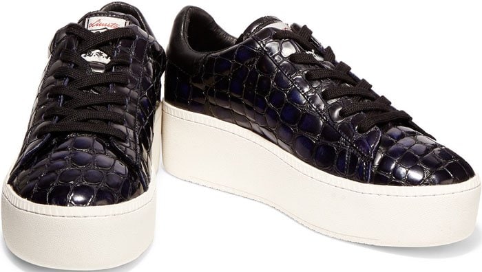 Ash Cult Sneakers Black Croc