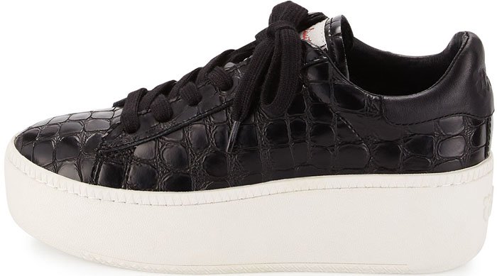 Ash Cult Sneakers Black Croc