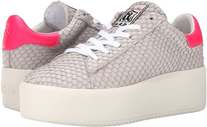 Ash Cult Sneakers Pink Reptile