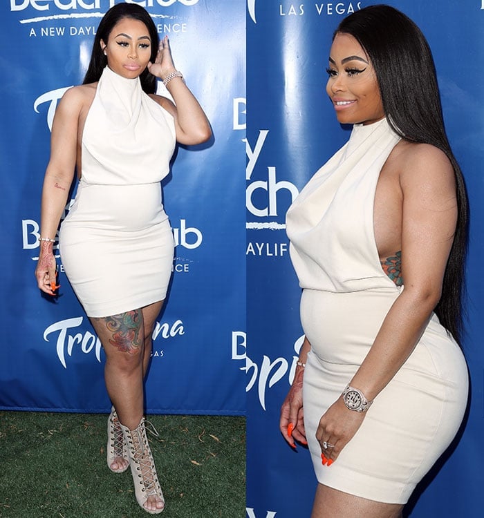 Pregnant Blac Chyna celebrates Memorial Day Weekend in Las Vegas