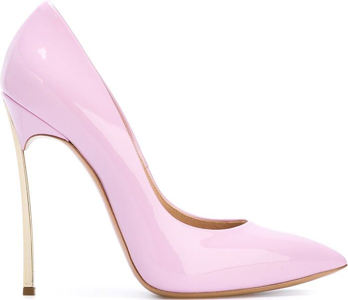 Casadei Blade Pumps Pink Patent