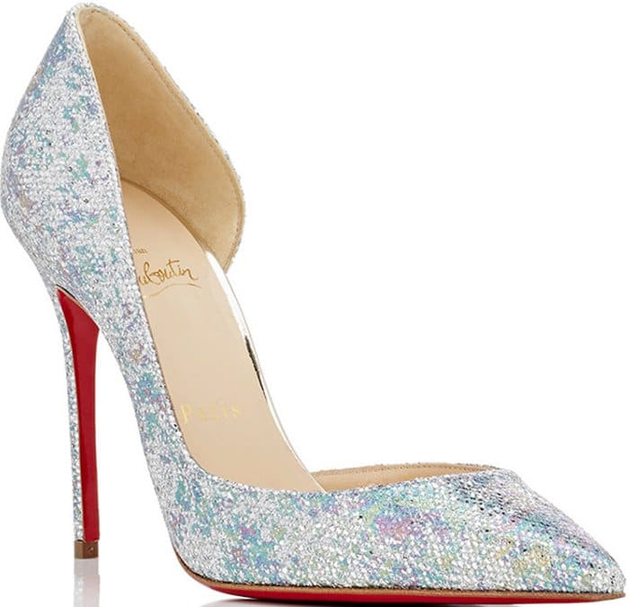 Christian Louboutin Iriza d'Orsay Pumps Glitter