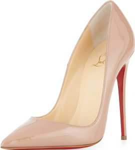 Christian Louboutin Nude Classic So Kate 120mm Patent 