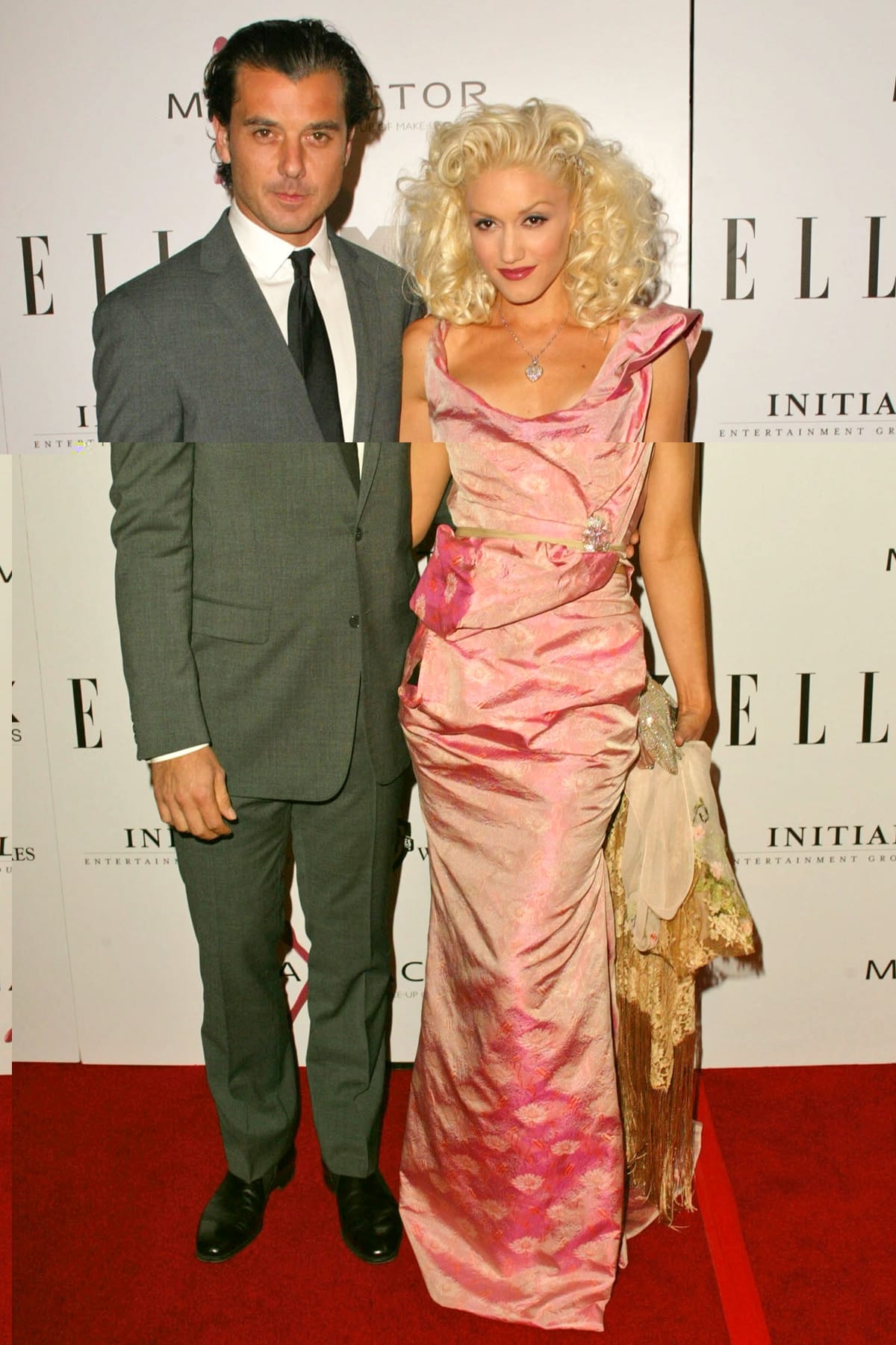 Gavin Rossdale and Gwen Stefani at the premiere of The Aviator