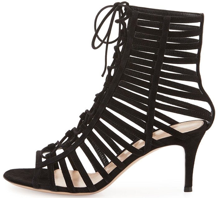 Gianvito Rossi Lace-Up Gladiator Sandals