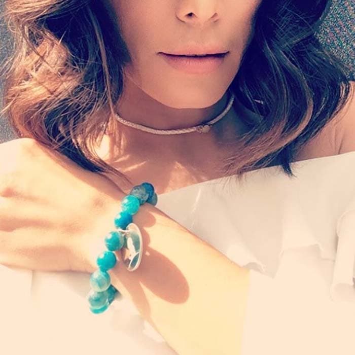 Heart of gold: Jenna Dewan-Tatum shows off her St. Jude charity bracelet