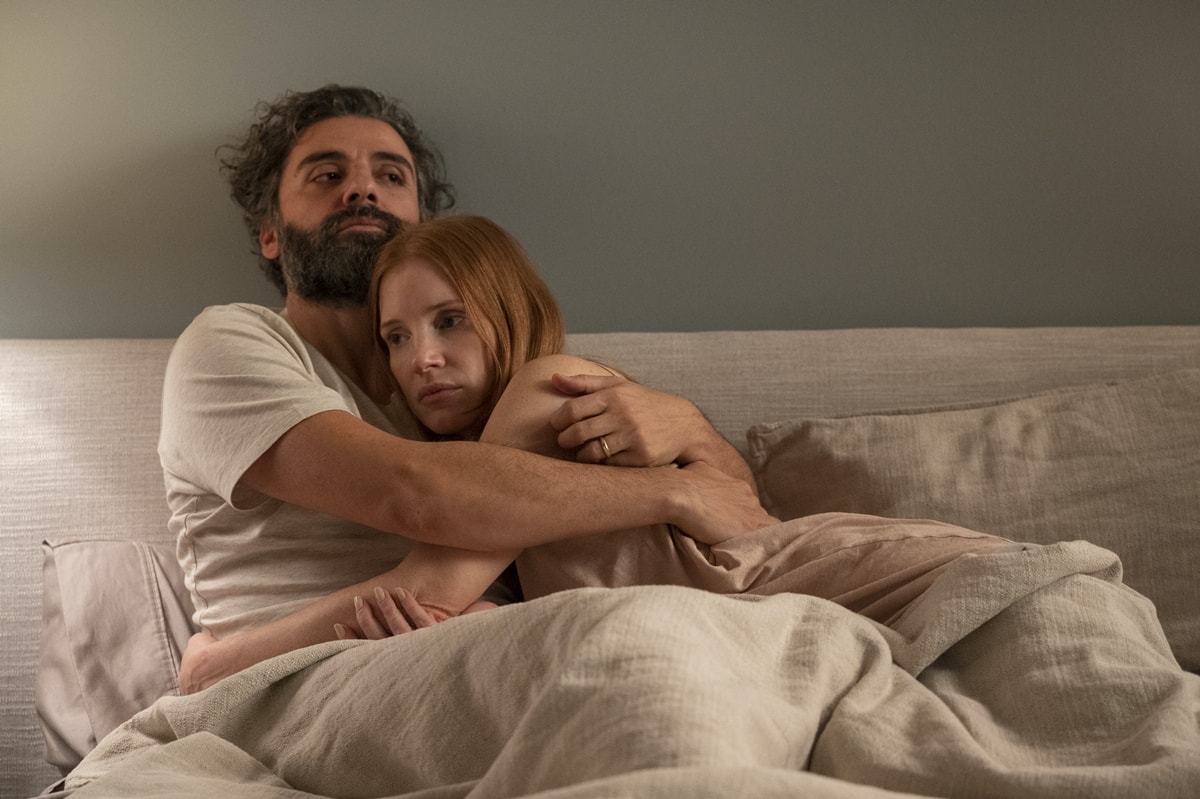 Jessica Chastain agreed to go fully nude in the new HBO limited series "Scenes From a Marriage" if her costar Oscar Isaac also would get naked