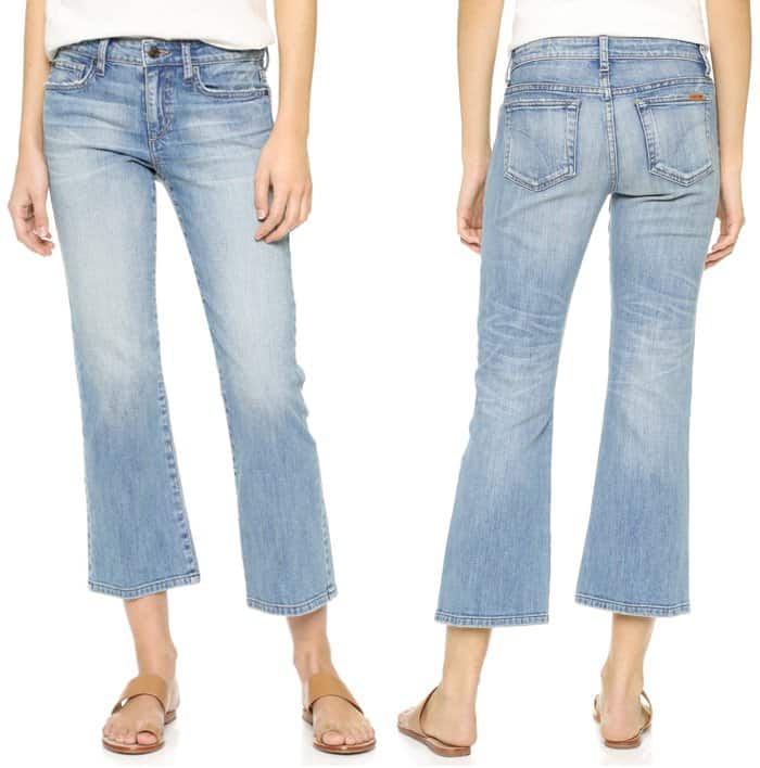 Joes Jeans The Olivia Cropped Flare Jeans