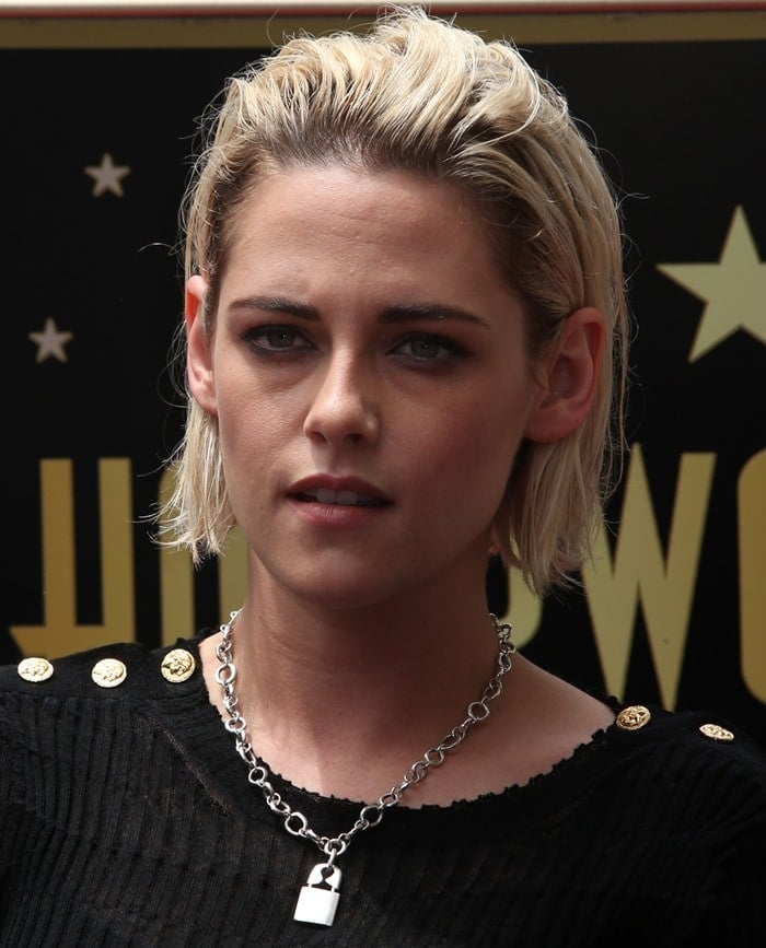 Kristen Stewart's Jillian Dempsey ‘Punk Lock’ necklace