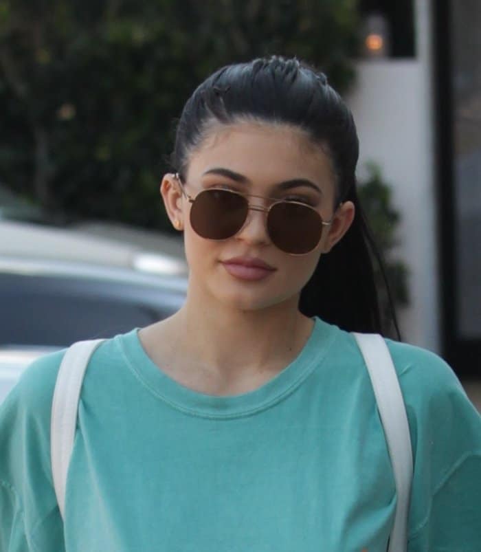Kylie Jenner stepped out for some good old retail therapy at Planet Blue