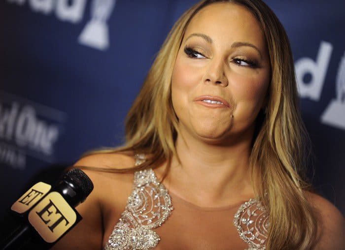 Mariah Carey was honored at the 27th Annual GLAAD Media Awards with the Ally Award, presented to a media figure who has consistently used their platform to support and advance LGBT equality and acceptance