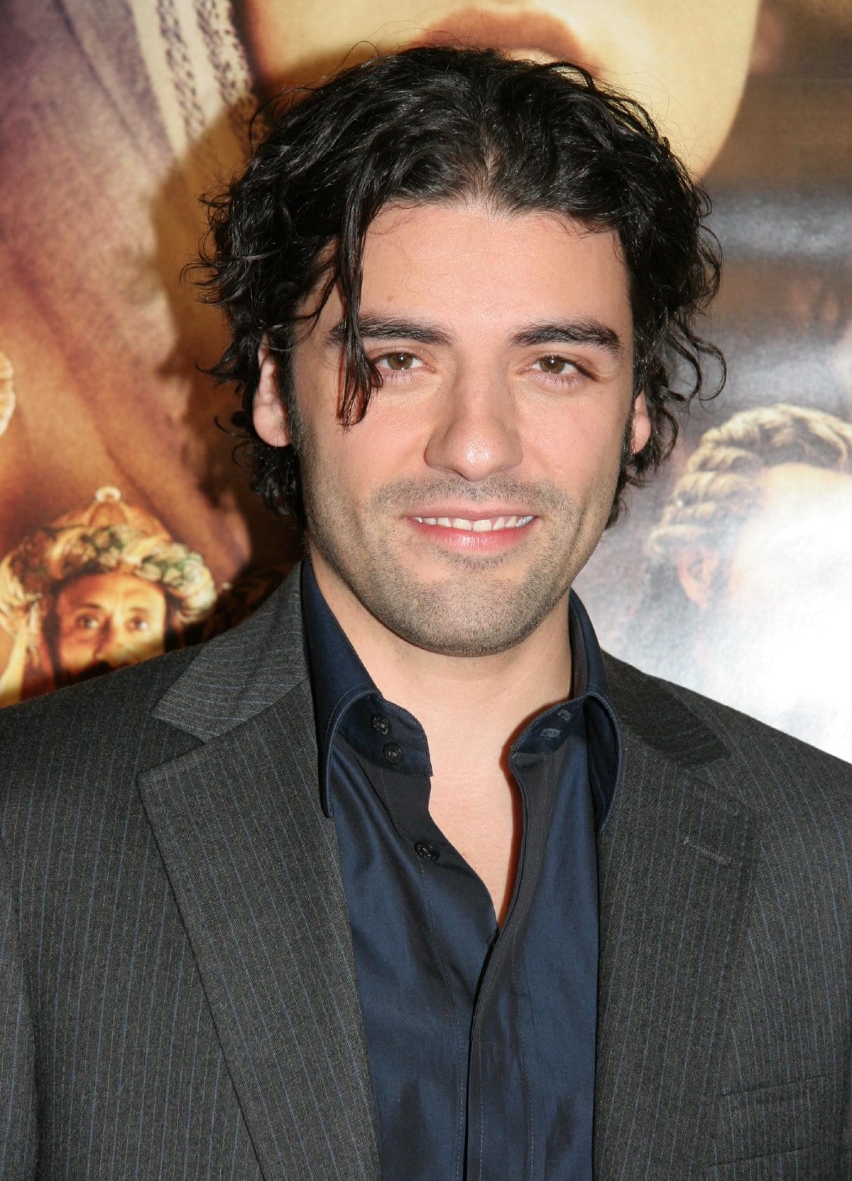 Oscar Isaac at the premiere of the 2006 American biblical drama film The Nativity Story