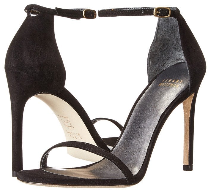 Stuart Weitzman Bridal & Evening Collection Nudistsong in Black Suede