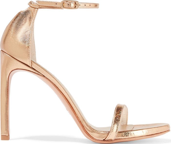 Stuart Weitzman Nudistsong Sandals Metallic