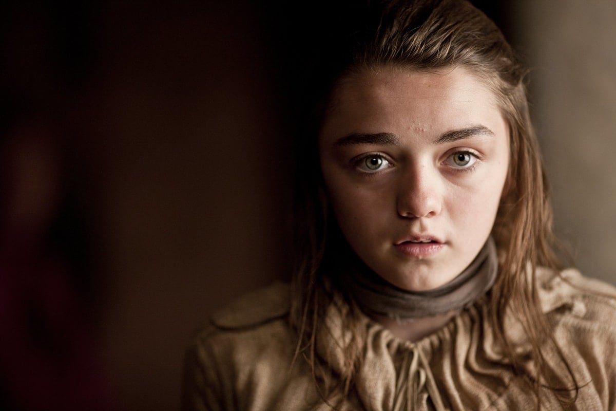Maisie Williams was cast as Arya Stark in Game of Thrones a few months after turning 12