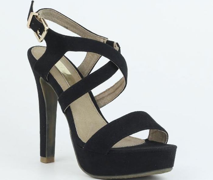 Xti Criss-Cross Strap Sandals