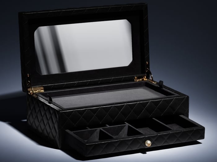 Chanel Jewelry Box Black