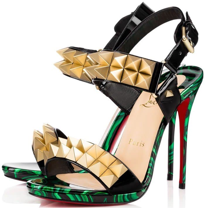 Christian Louboutin Miziggoo Green Marble