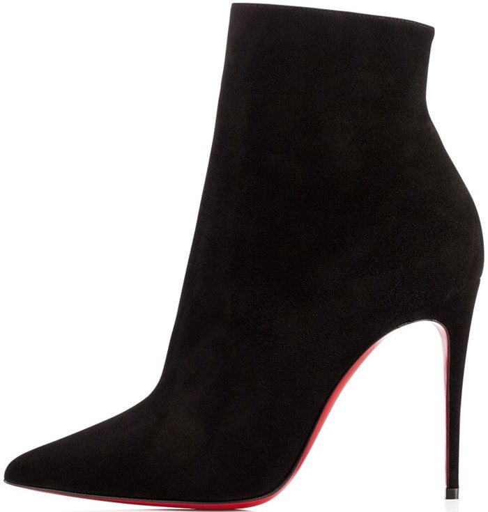 Christian Louboutin 'So Kate' Booty in Smooth Black Suede