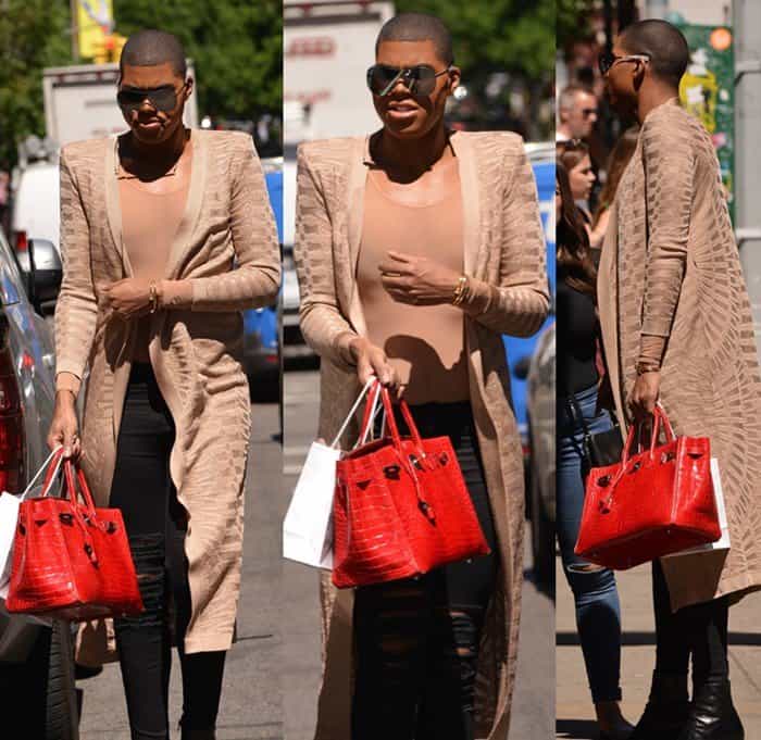 EJ Johnson spotted shooting his new reality show EJNYC in Soho, Manhattan on June 15, 2016